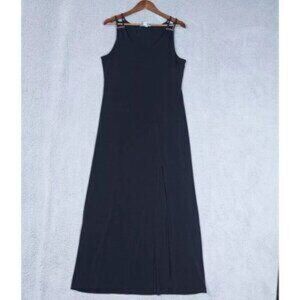 Michael Kors NWT Dress Womens Medium Black Maxi Stretch Sleeveless Formal Party
